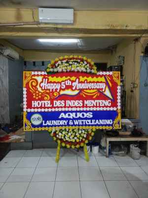 Papan Bunga Bandara Halim Perdanakusuma